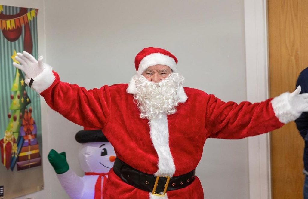 Santa at Barrog Beaga